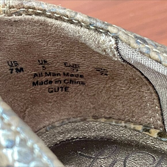 LIFE STRIDE Women's Snake print Flats - BRAND NEW, NEVER WORN - Picture 7 of 11